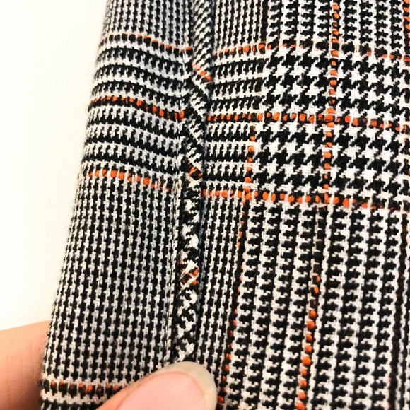 Chelsea and Walker RARE Plaid Flare Clasp Pants 4 - Picture 8 of 11